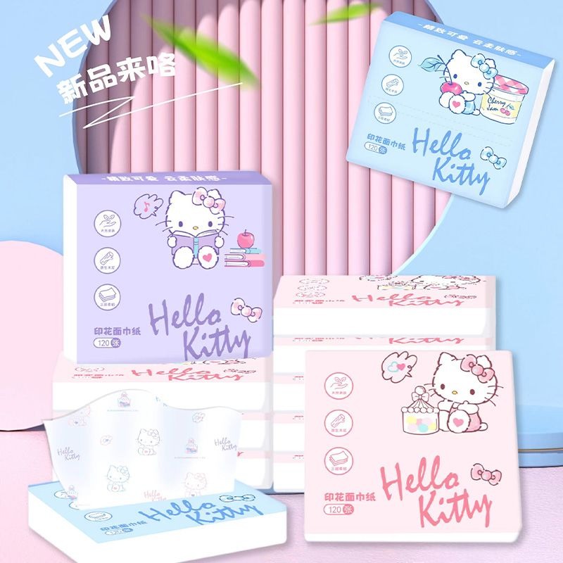 Travel Accessories Girly - Nouvelles Boîtes de Mouchoirs Hello Kitty,