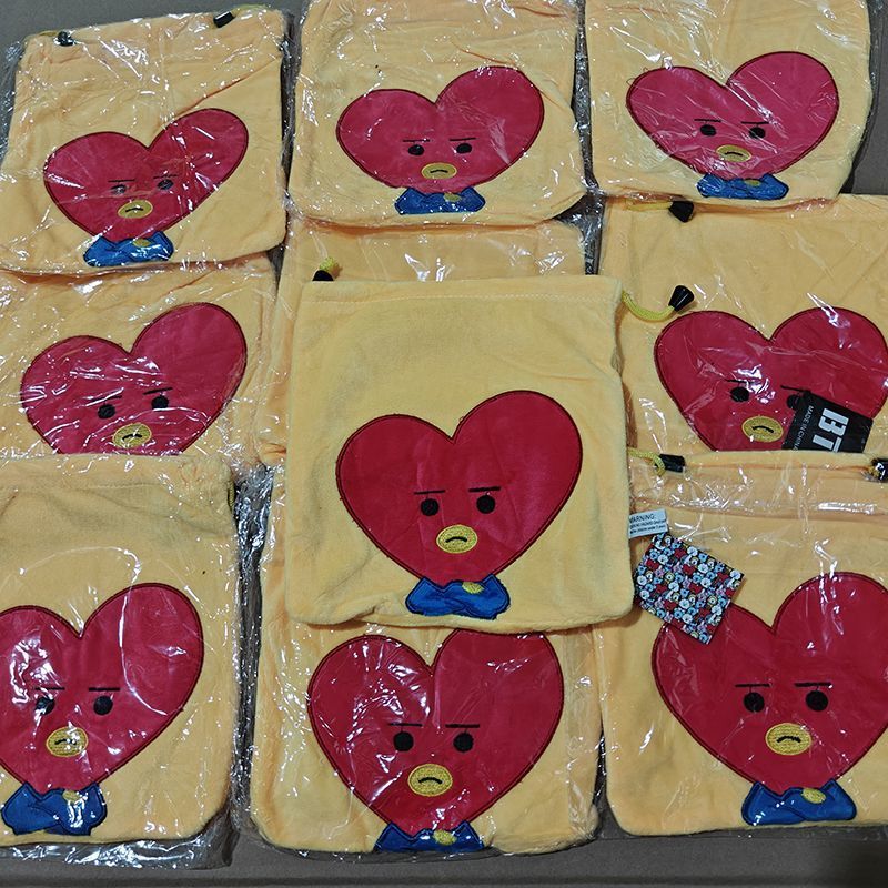 Travel Accessories Toiletries - Sac à cordon BT21, dessin animé