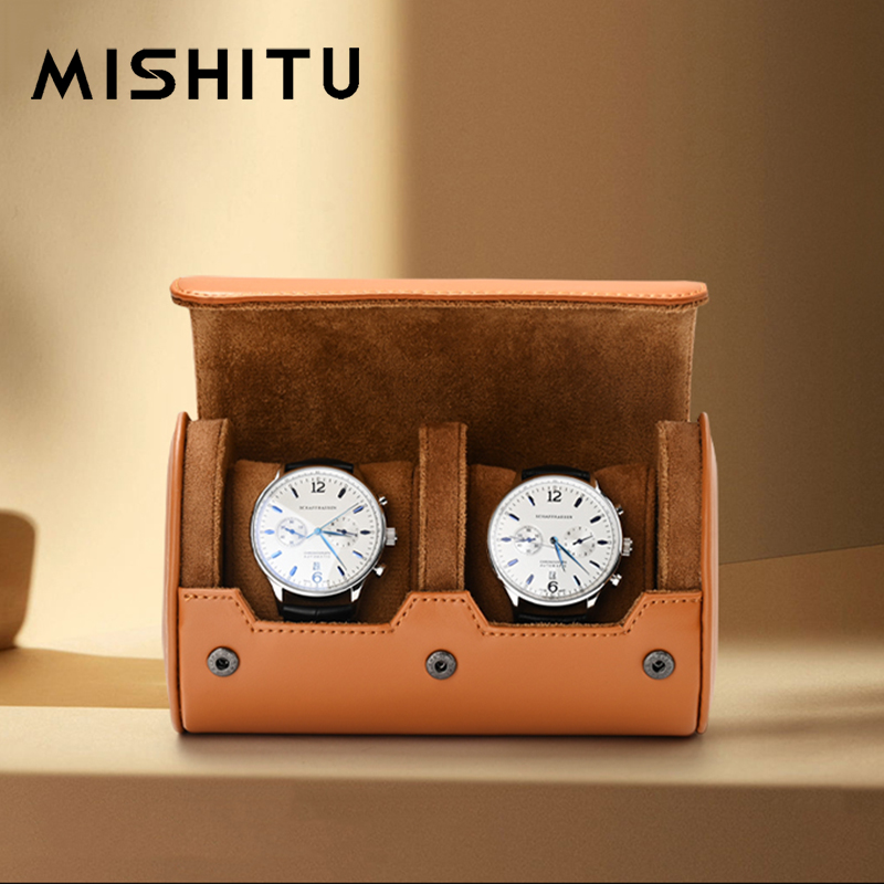 Travel Accessories Jewelry - MISHITU 1/2/3-slot montre stockage rouleau sac