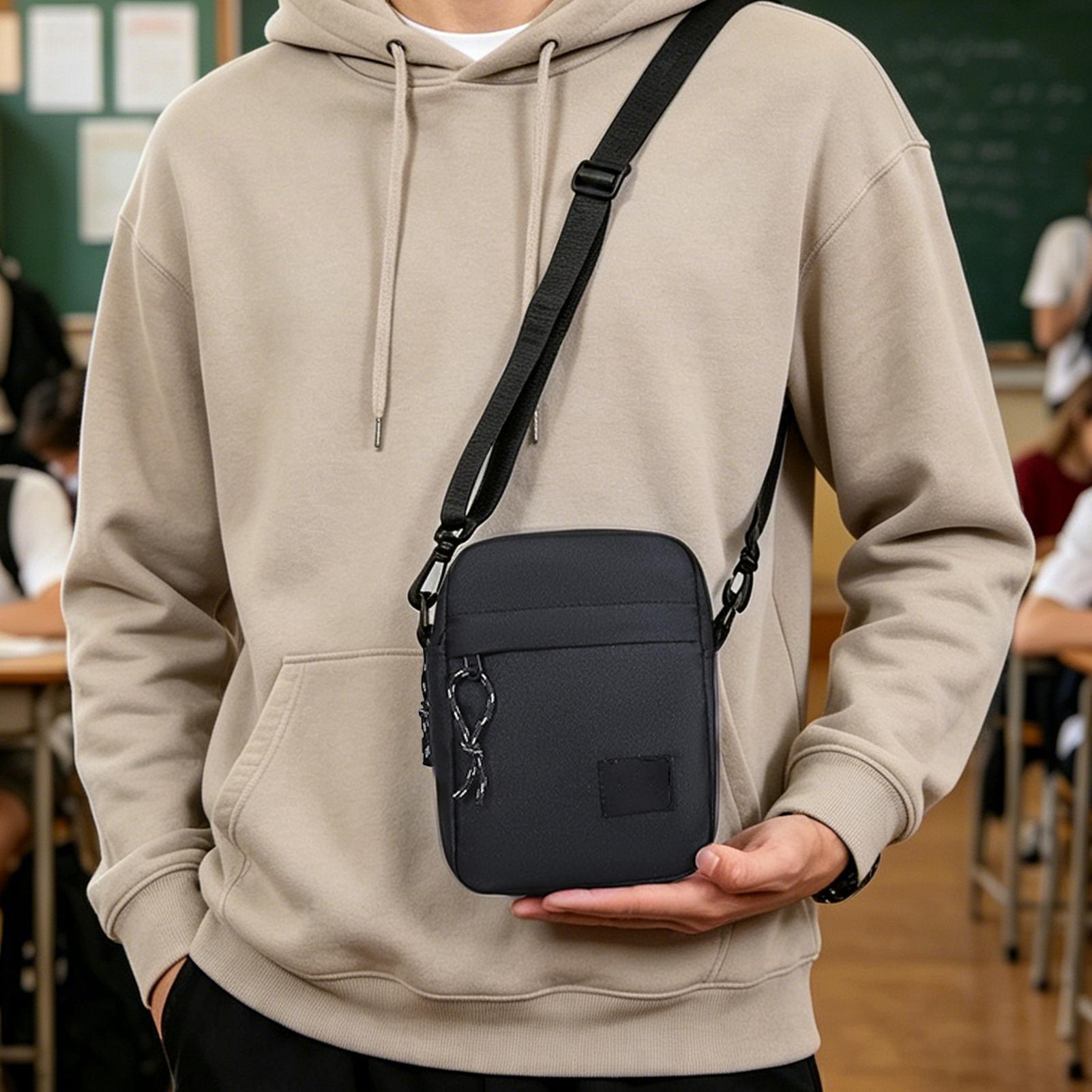 Travel Accessories Tech - Sac à bandoulière compact pour homme,