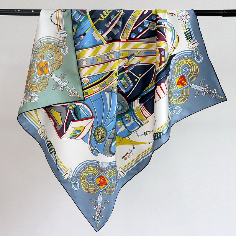 Travel Accessories Bag For Women - Foulard en soie 18MM pour femme,