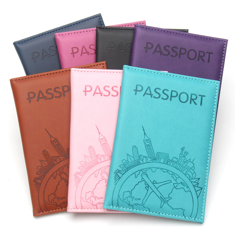 Travel Accessories Kmart - Porte-passeport imprimé vol mondial, couverture de