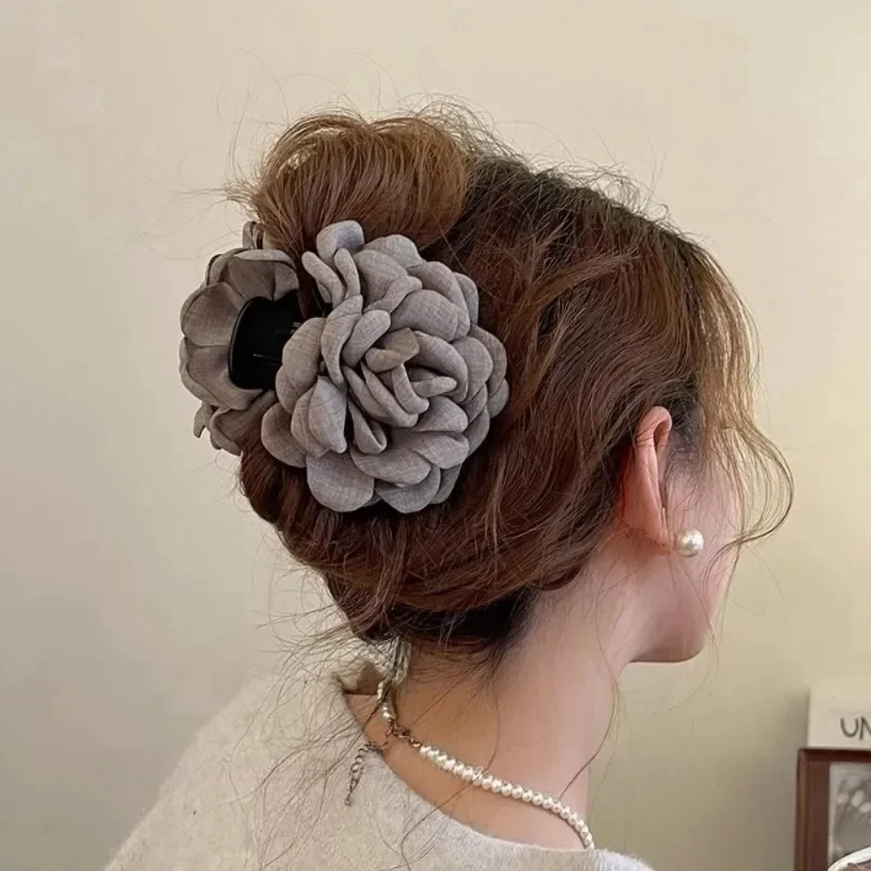 Travel Accessories For Elderly - Pinces à cheveux en tissu français,