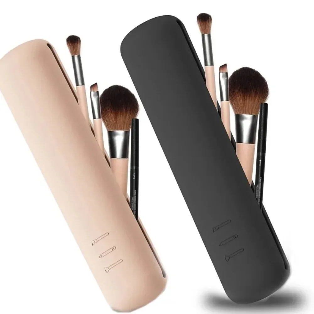Travel Accessories Toiletries - Porte-pinceau de maquillage en silicone pour