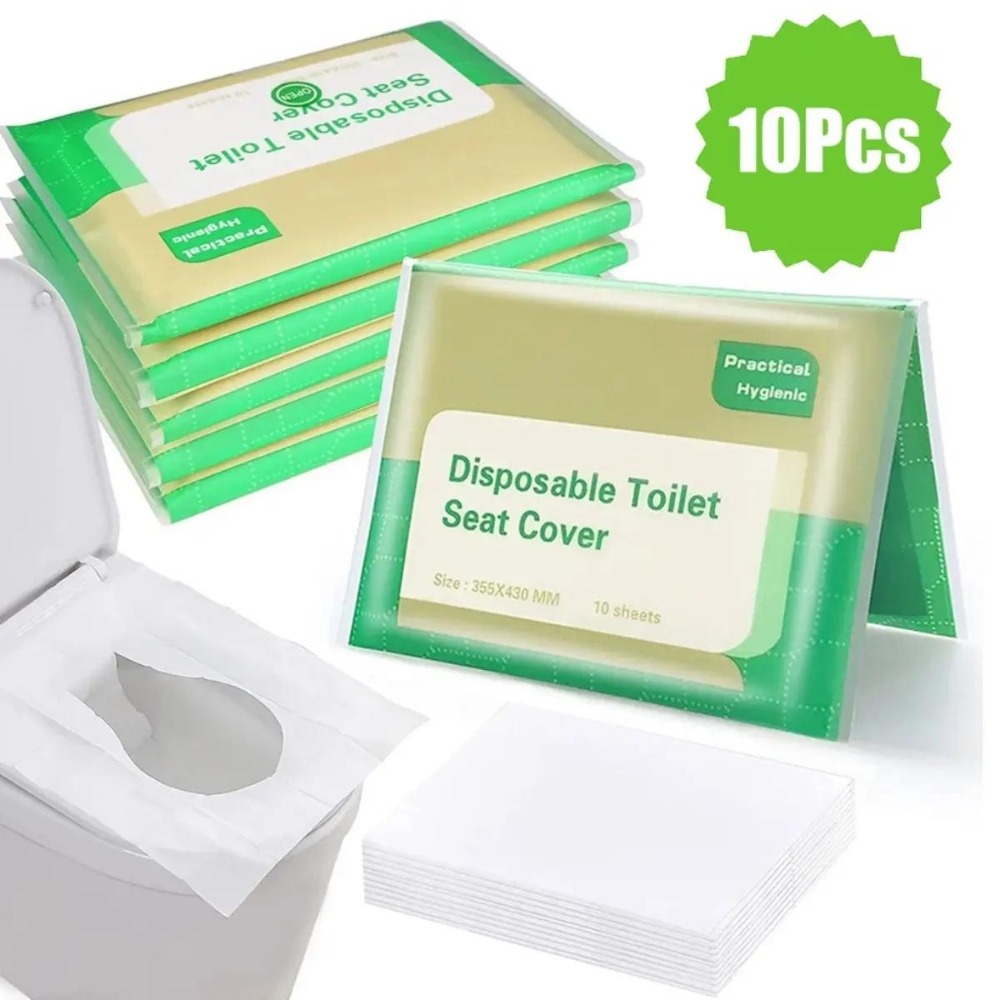 Travel Accessories Essentials - Housses de siège de toilette jetables