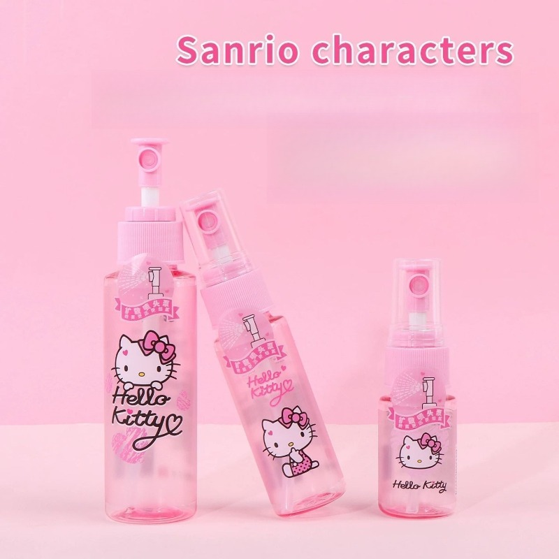 Travel Accessories Girly - Bouteille pulvérisateur mignonne Sanrio HelloKitty, rechargeable,