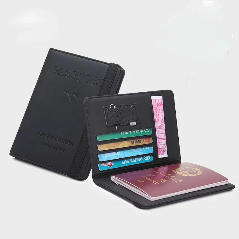 Travel Accessories Bag For Women - Femmes hommes voyage porte-passeport housse en