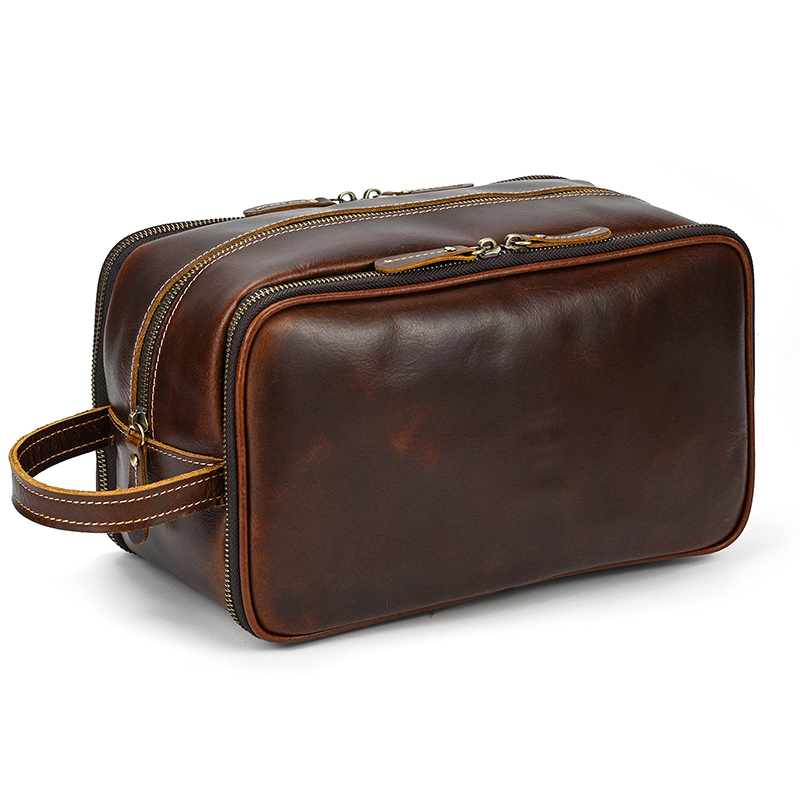 Travel Accessories Toiletries - Trousse de toilette en cuir de