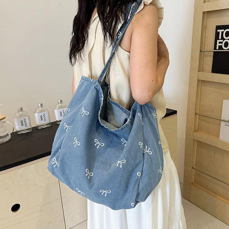 Sac fourre-tout en toile denim - Travel Accessories Tech avis et prix
