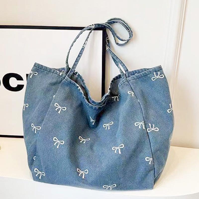 Sac fourre-tout en toile denim - Travel Accessories Tech avis et prix