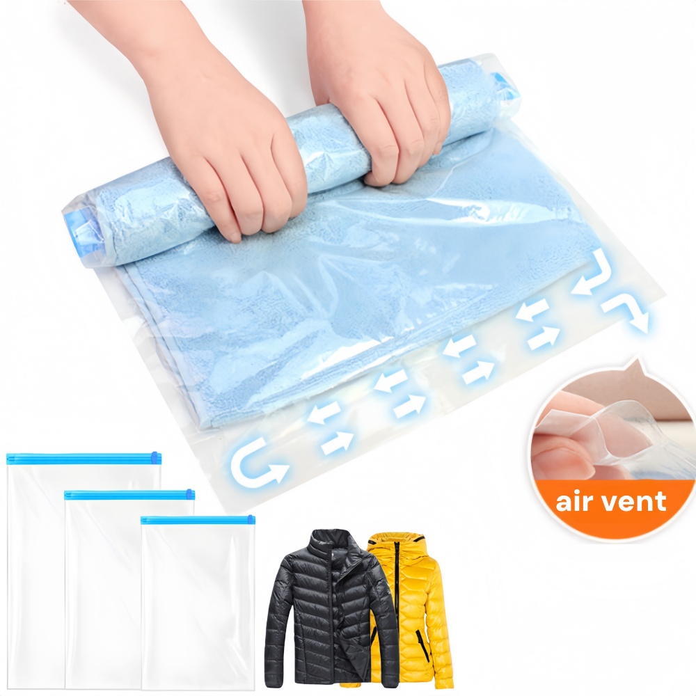 Sacs de rangement sous vide po - Compression Bag Vacuum avis et prix