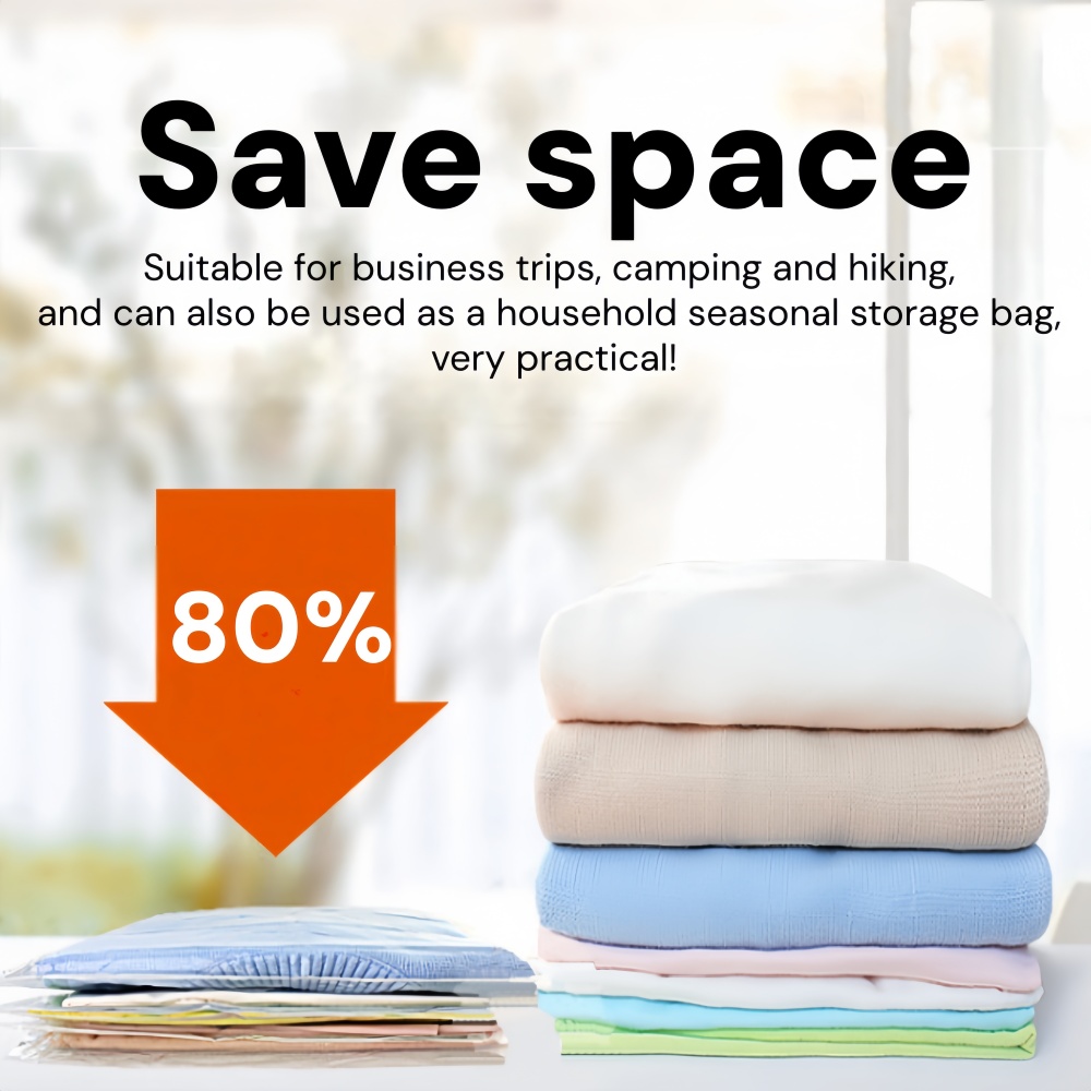 Sacs de rangement sous vide po - Compression Bag Vacuum avis et prix