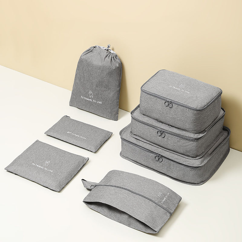 Ensemble de 7 cubes de rangeme - Travel Accessories Pouch For Women avis et prix