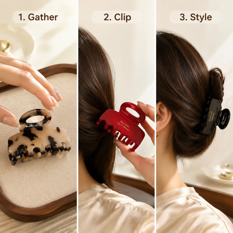 Pinces à cheveux moyennes fran - Travel Accessories For Elderly avis et prix