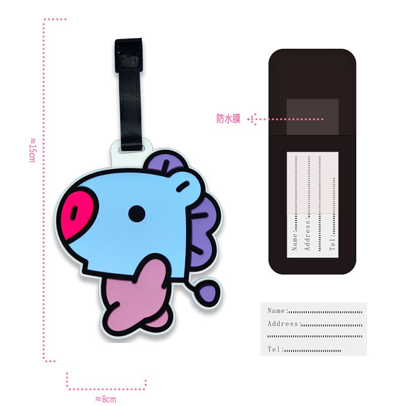 Porte-clés mignon BT21, étique - Travel Accessories Gifts avis et prix
