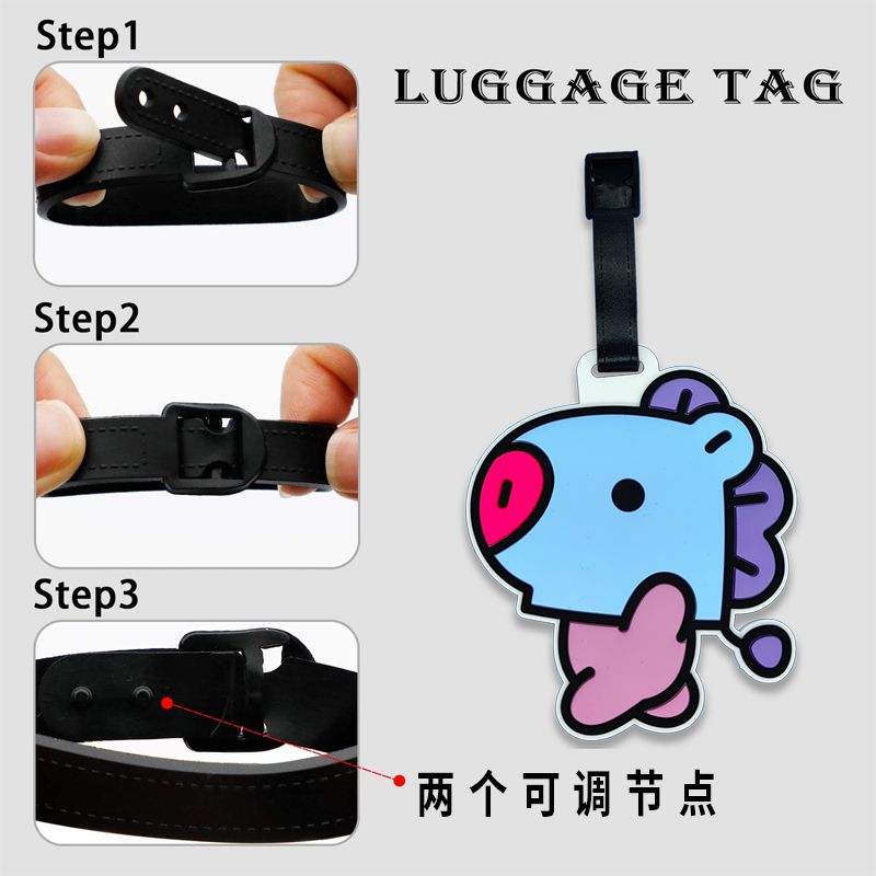 Porte-clés mignon BT21, étique - Travel Accessories Gifts avis et prix