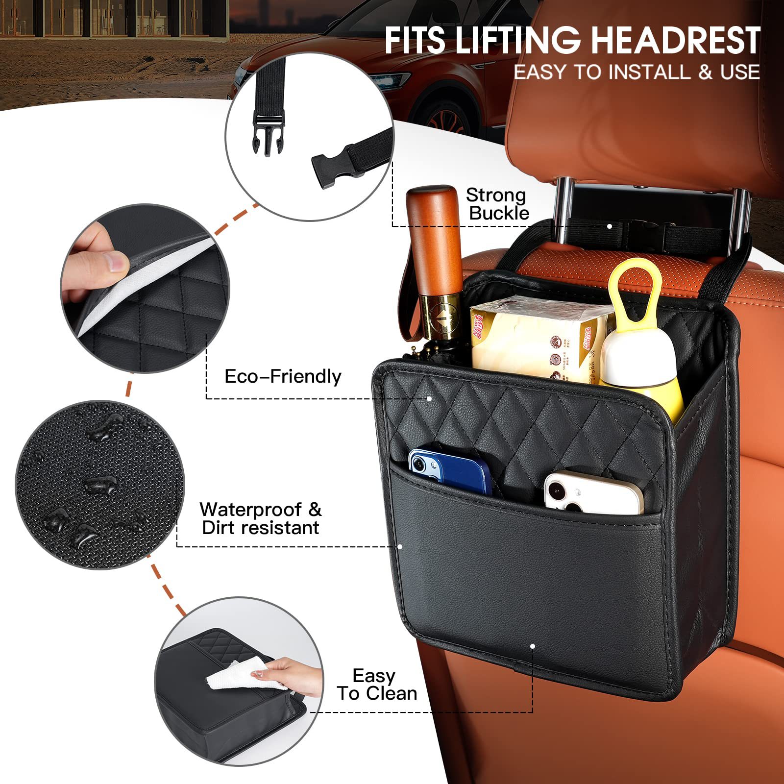 Organisateur de siège arrière  - Travel Accessories Essentials avis et prix
