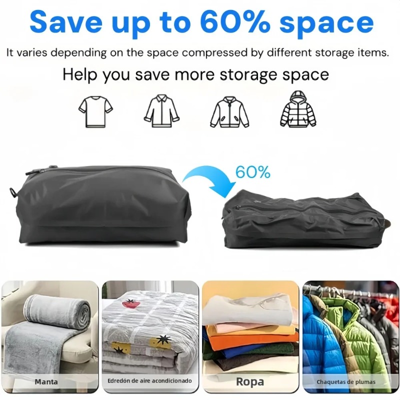 Sacs de rangement sous vide 17 - Compression Bag Vacuum avis et prix