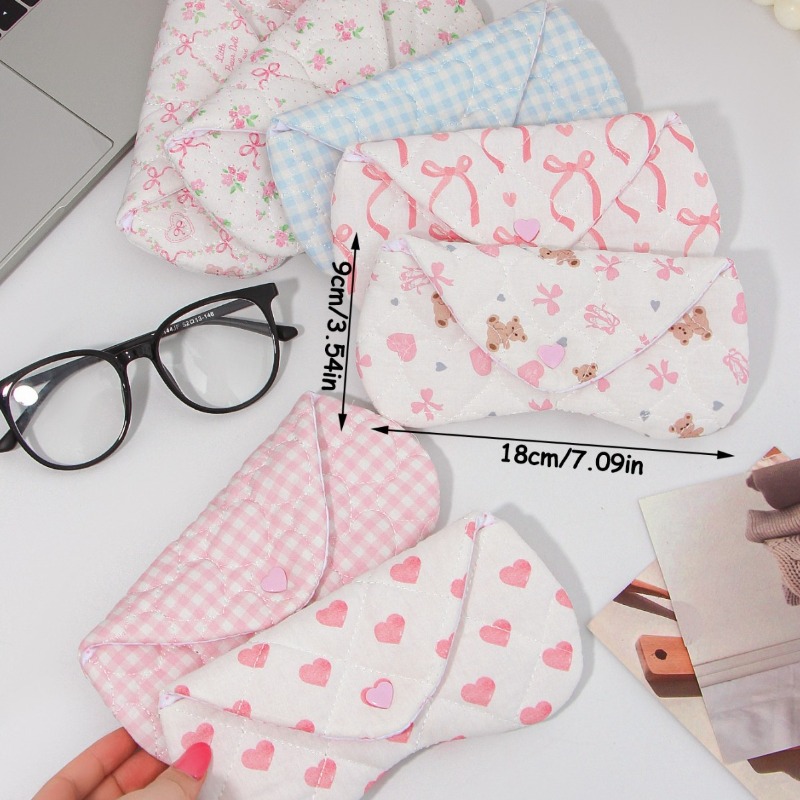 Étui à lunettes en tissu écoss - Travel Accessories Pouch For Women avis et prix