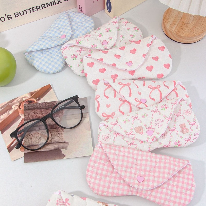 Étui à lunettes en tissu écoss - Travel Accessories Pouch For Women avis et prix