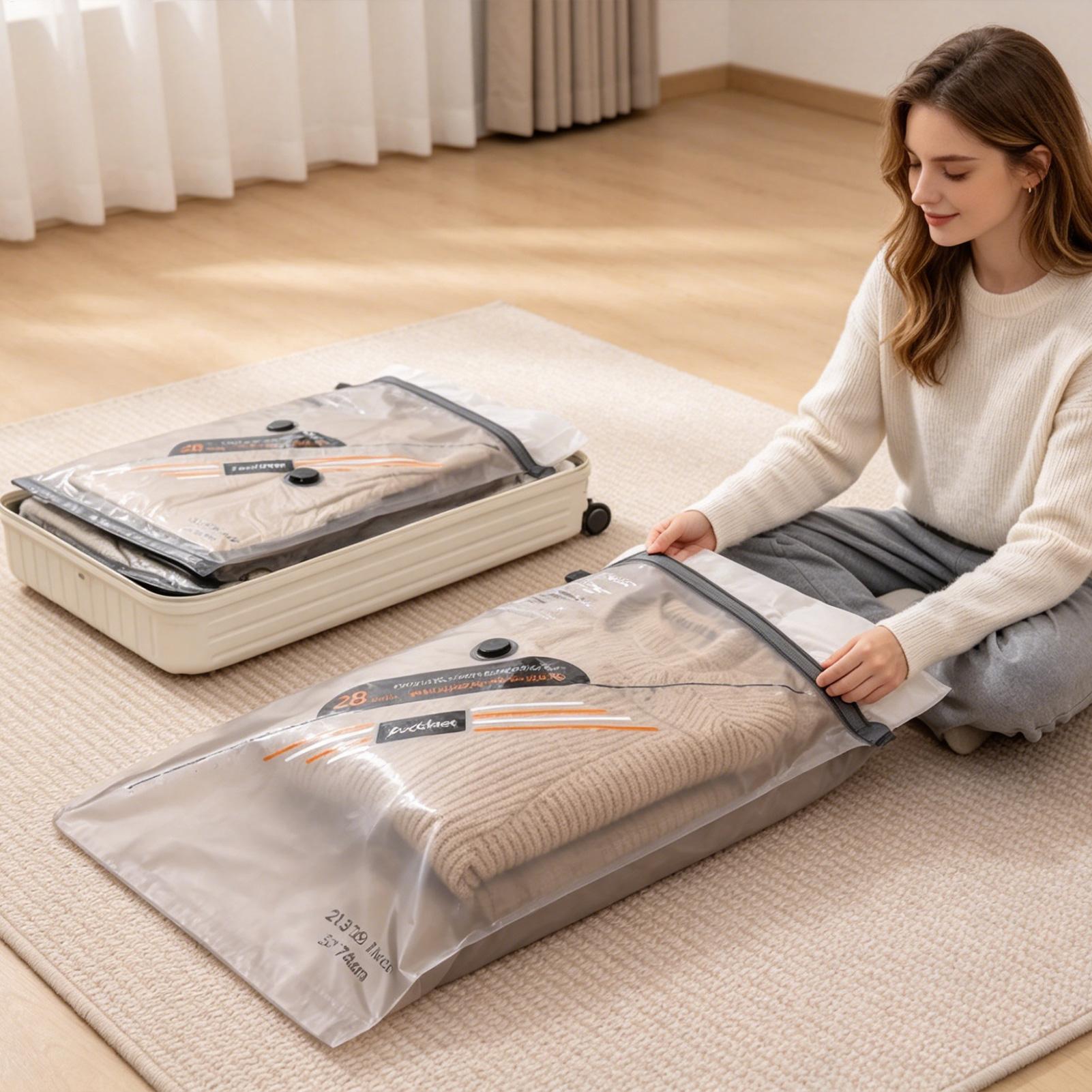 Sacs sous vide pour vêtements, - Compression Bag Vacuum avis et prix