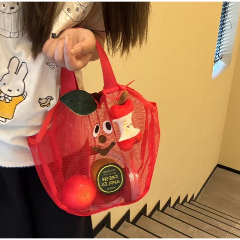 Sac à main en maille motif pom - Travel Accessories Toiletries avis et prix