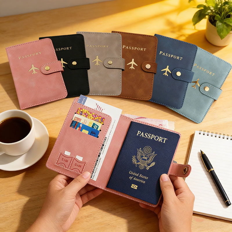 Étui Porte-Passeport en Cuir p - Travel Accessories Essentials avis et prix