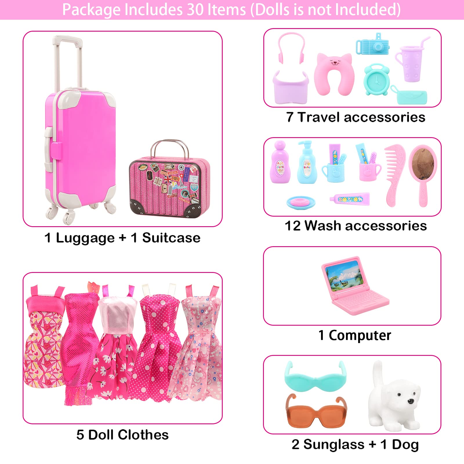 BARWA-Meubles de voyage pour f - Travel Accessories Girly avis et prix