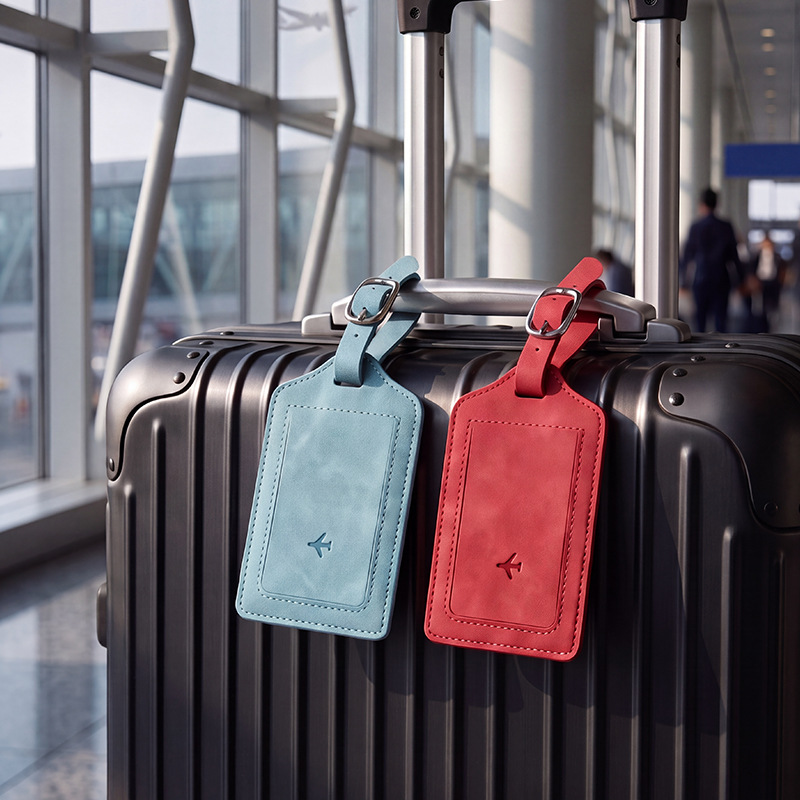 1 étiquette de bagage en cuir  - Travel Accessories Bag For Women avis et prix