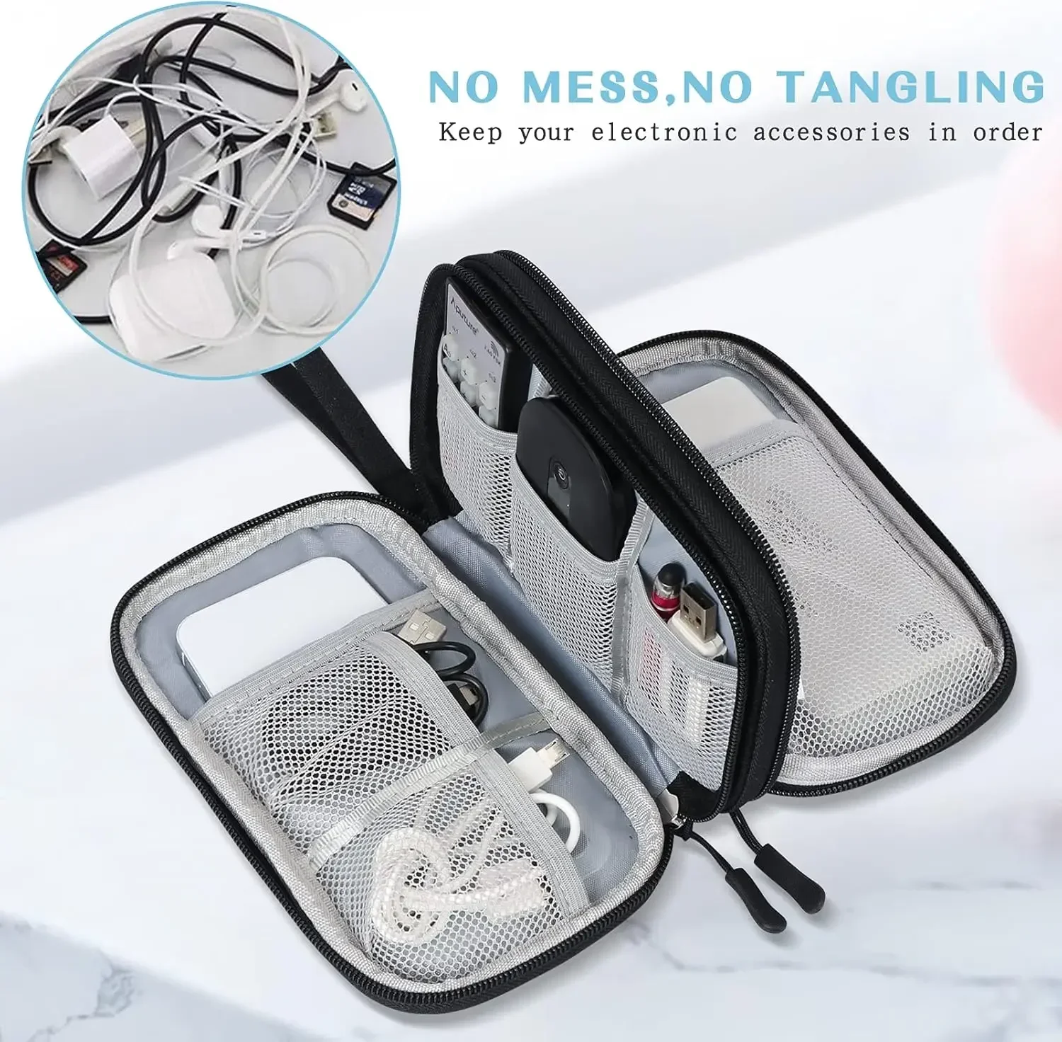 Sac de voyage pour câbles, poc - Travel Accessories Tech avis et prix