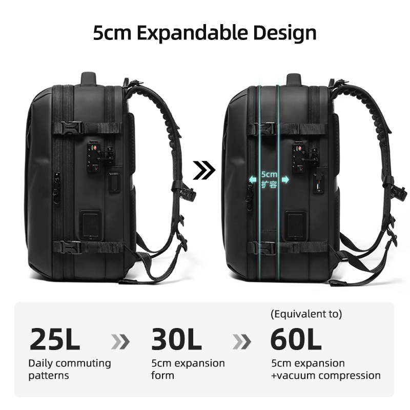 Sac à dos de voyage pour homme - Compression Bag Vacuum avis et prix