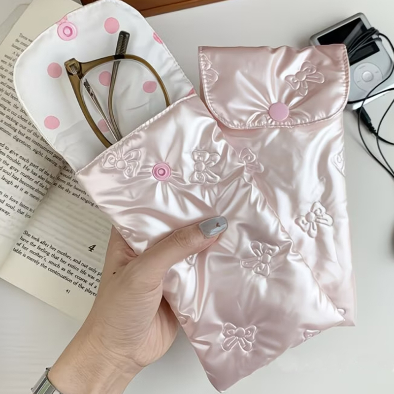 Étui à lunettes en cuir avec n - Travel Accessories Pouch For Women avis et prix