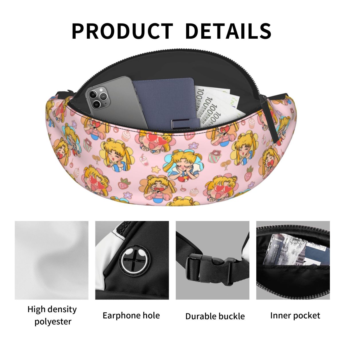 Sac banane personnalisé S-Sail - Travel Accessories Pouch For Women avis et prix