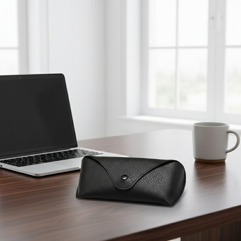 Étui à lunettes en cuir PU, co - Travel Accessories Pouch For Women avis et prix