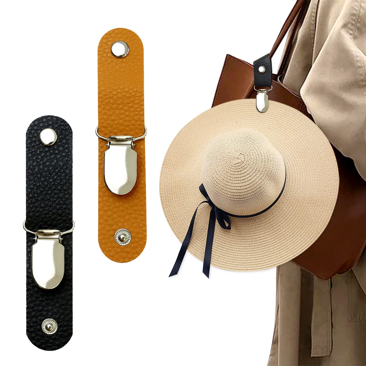 Clip à chapeau en cuir PU pour - Travel Accessories Bag For Women avis et prix