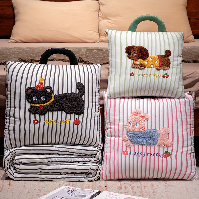 Couverture-oreiller rayée de d - Travel Accessories Gifts avis et prix