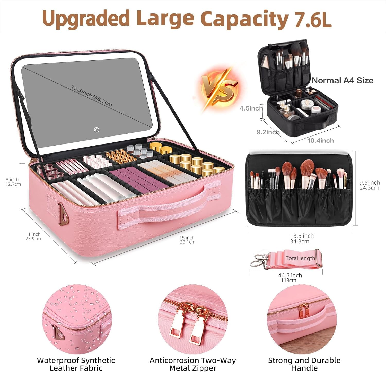 Trousse de maquillage grande c - Travel Accessories Toiletries avis et prix