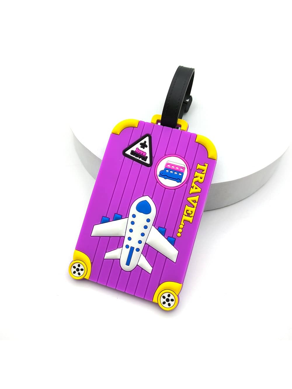 Étiquette de bagage multicolor - Travel Accessories Essentials avis et prix