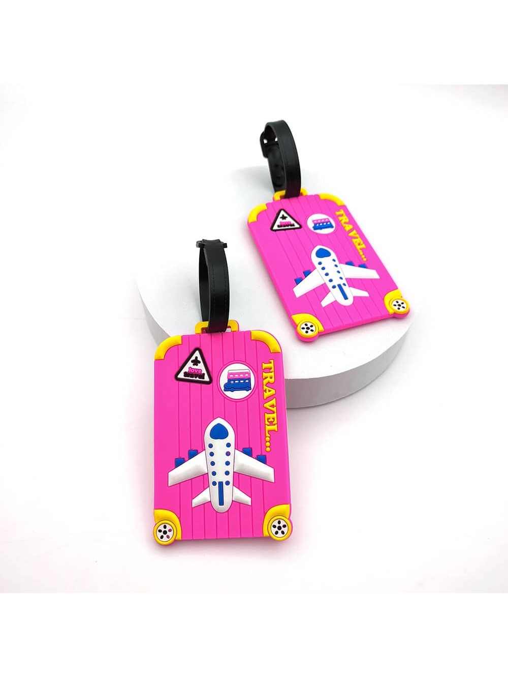 Étiquette de bagage multicolor - Travel Accessories Essentials avis et prix